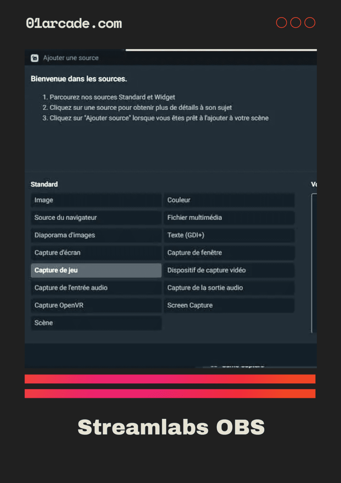 Comment configurer des scènes et des sources avec Streamlabs OBS Le