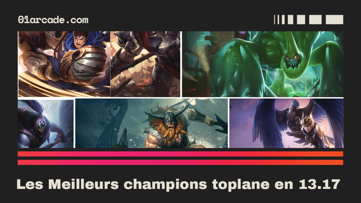 Les Meilleurs champions toplane en 13.17