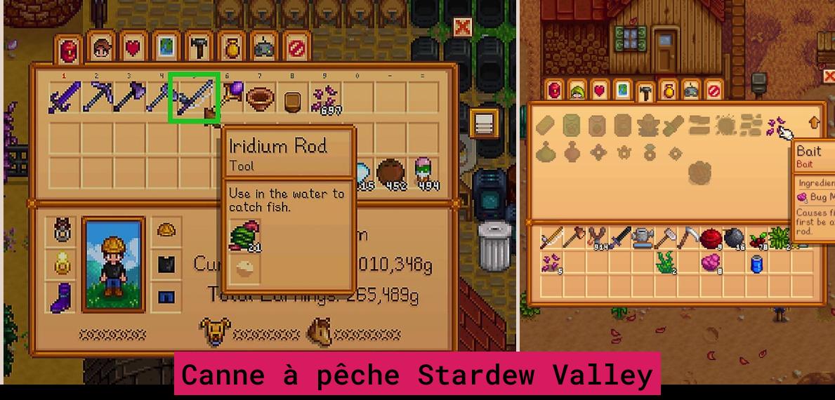 Guide complet pour attacher un appât sur une canne à pêche dans Stardew Valley sur iPhone/iPad