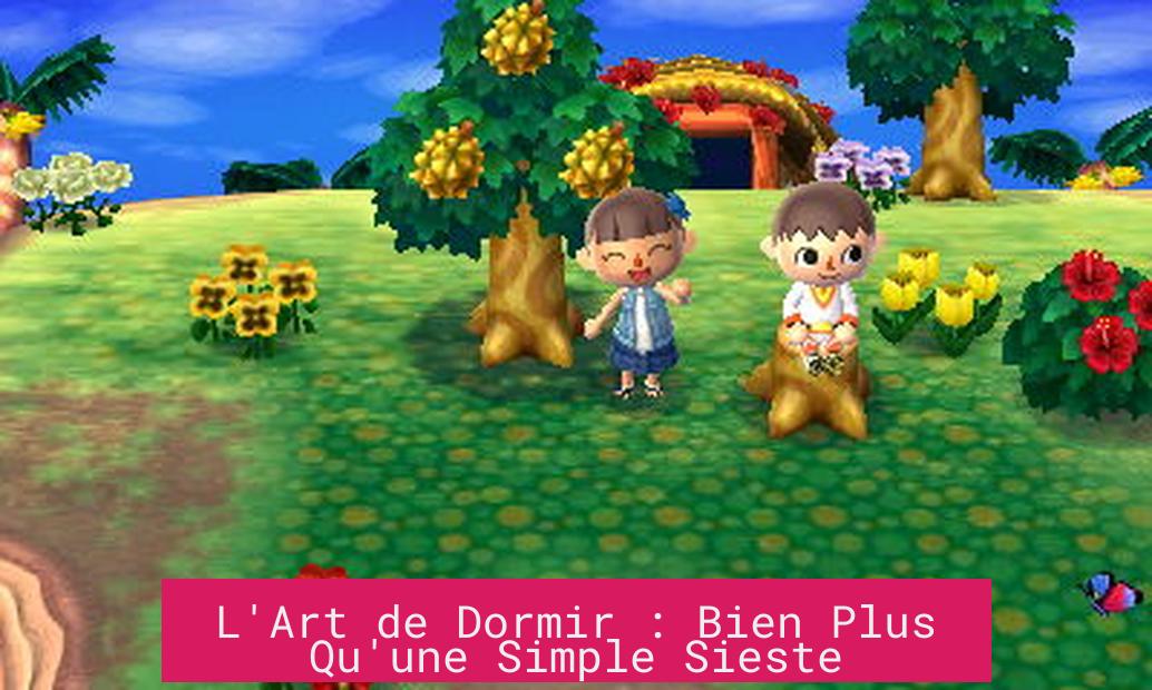 L'Art de Dormir : Bien Plus Qu'une Simple Sieste