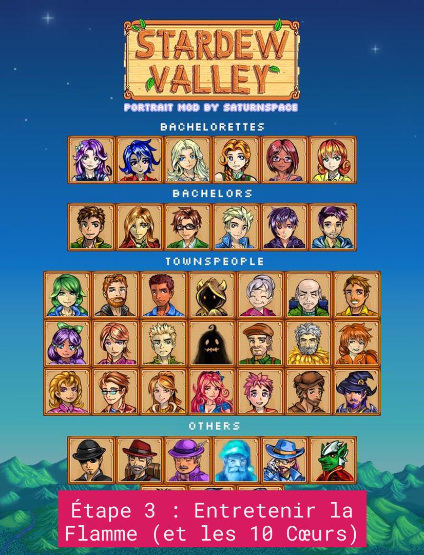 Étape 3 : Entretenir la Flamme (et les 10 Cœurs)
