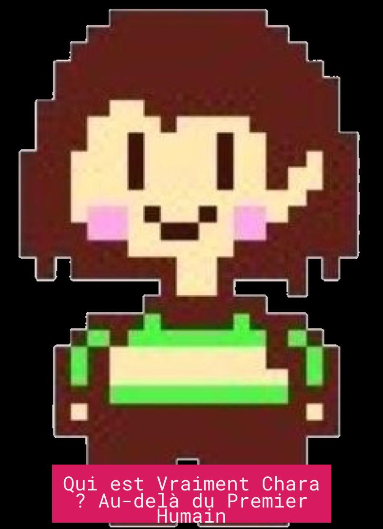 Qui est Vraiment Chara ? Au-delà du Premier Humain