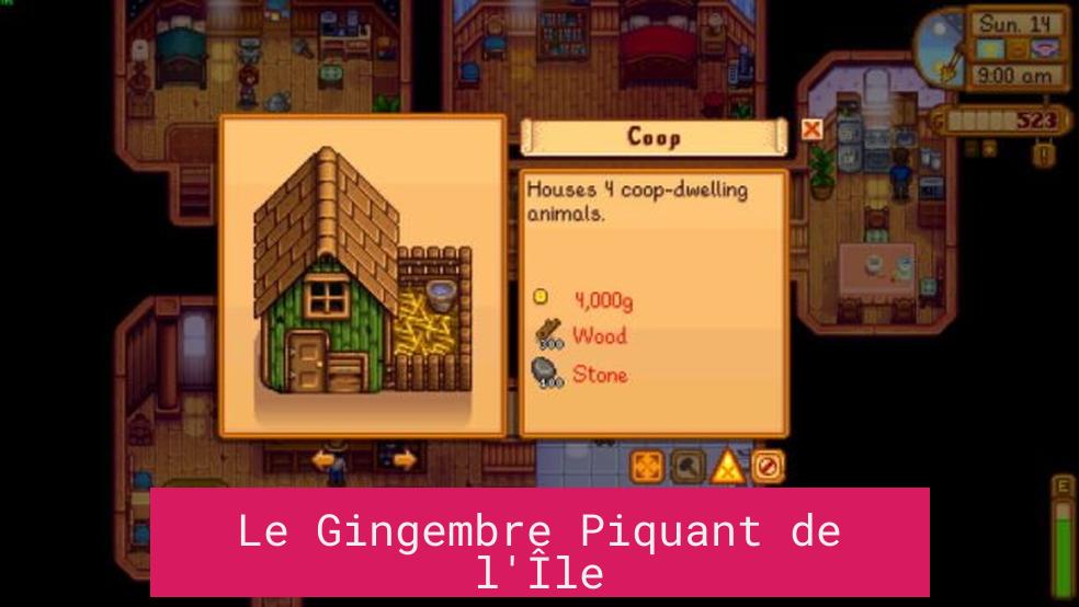 Le Gingembre Piquant de l'Île