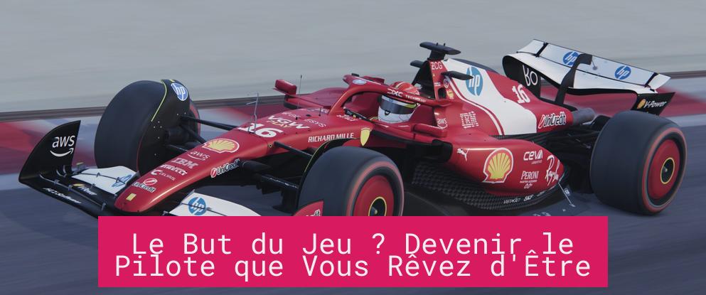 Le But du Jeu ? Devenir le Pilote que Vous Rêvez d'Être