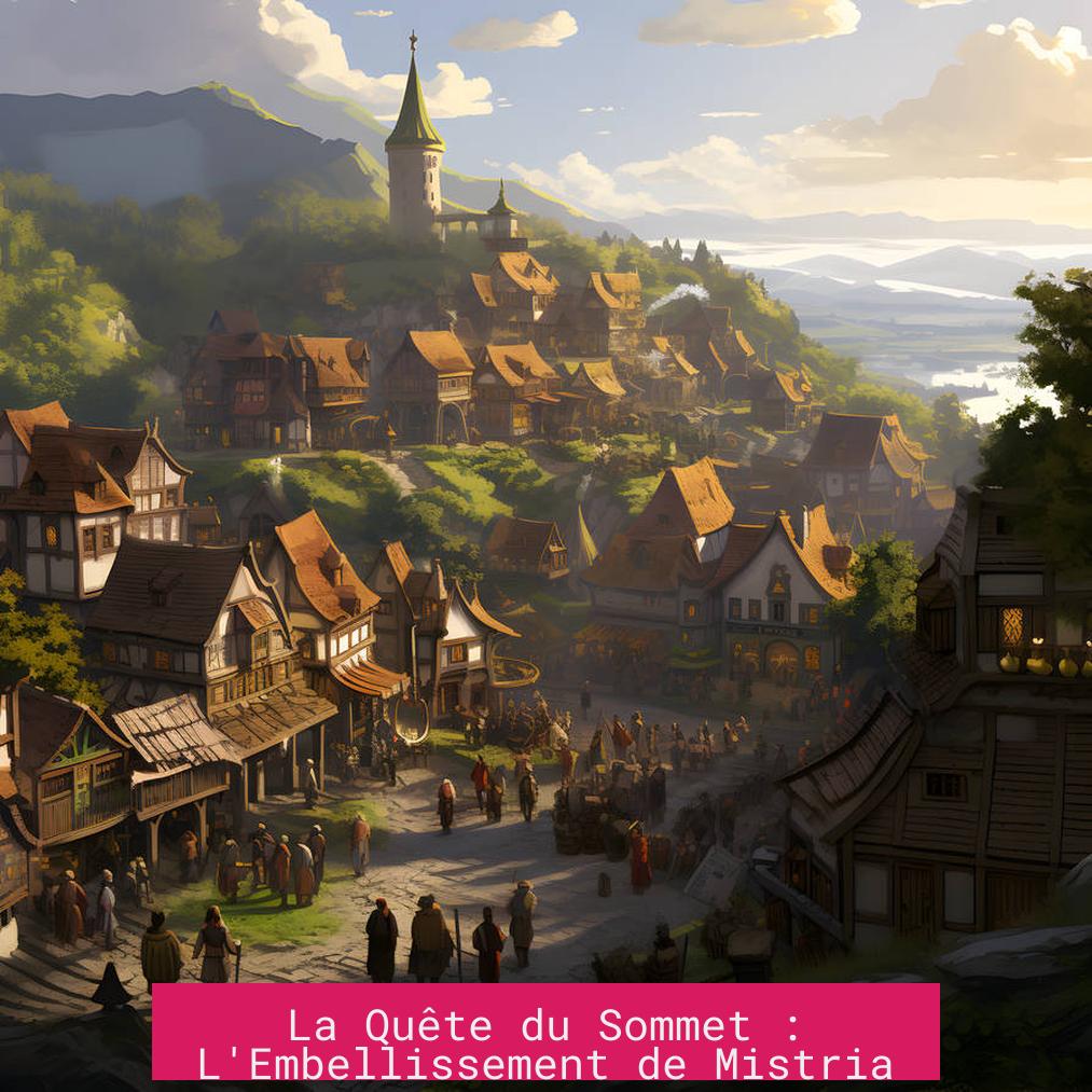 La Quête du Sommet : L'Embellissement de Mistria
