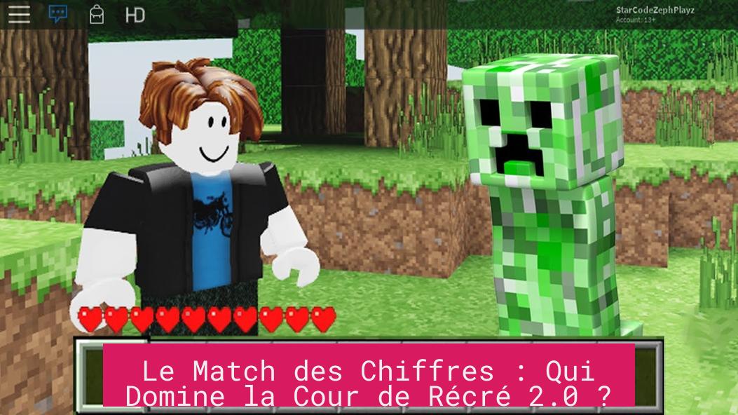 Le Match des Chiffres : Qui Domine la Cour de Récré 2.0 ?