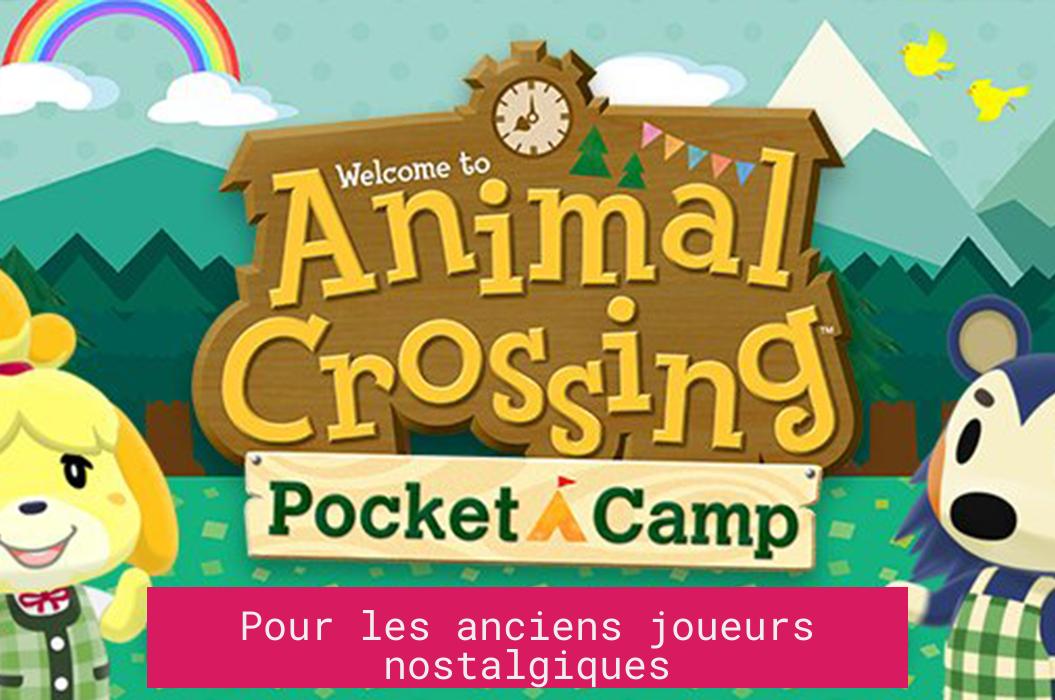 Pour les anciens joueurs nostalgiques