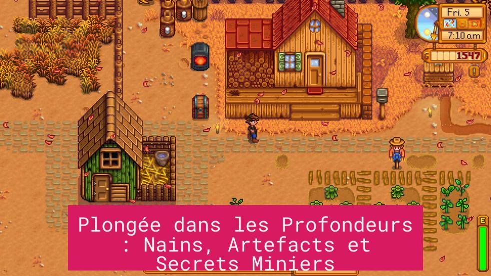 Plongée dans les Profondeurs : Nains, Artefacts et Secrets Miniers