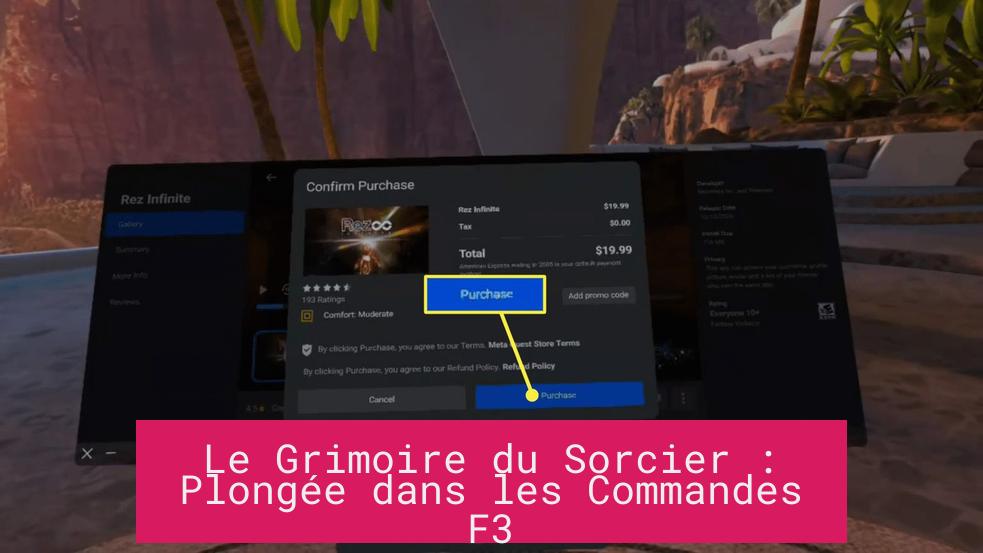 Le Grimoire du Sorcier : Plongée dans les Commandes F3