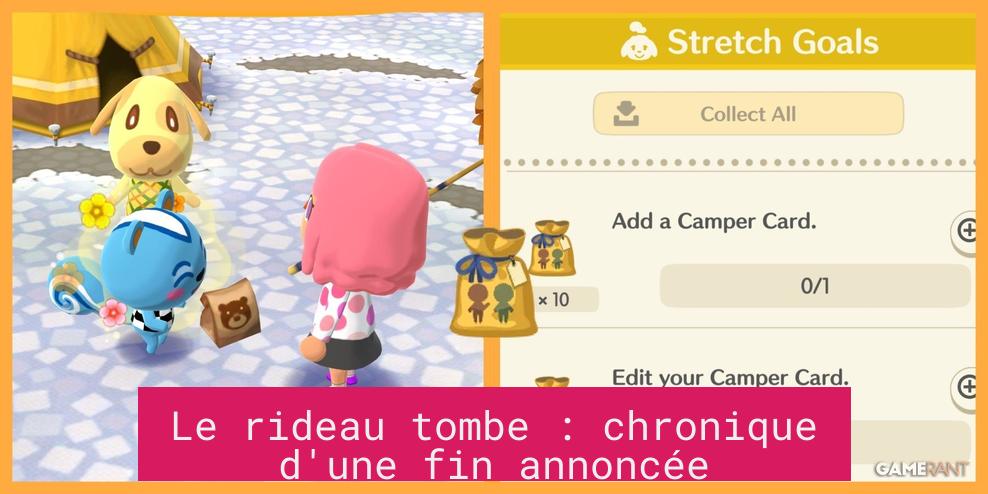 Le rideau tombe : chronique d'une fin annoncée