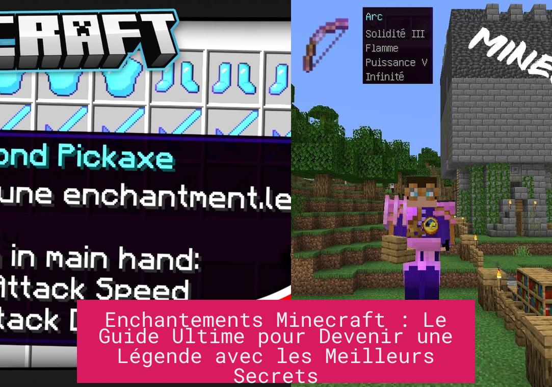 Enchantements Minecraft : Le Guide Ultime pour Devenir une Légende avec les Meilleurs Secrets