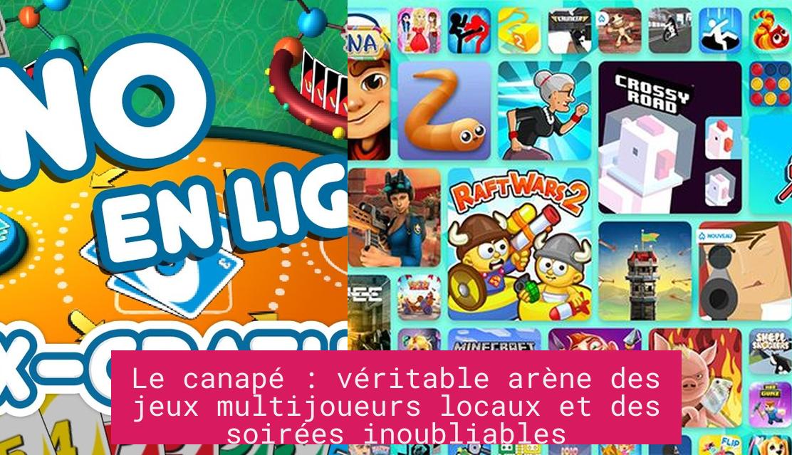 Le canapé : véritable arène des jeux multijoueurs locaux et des soirées inoubliables