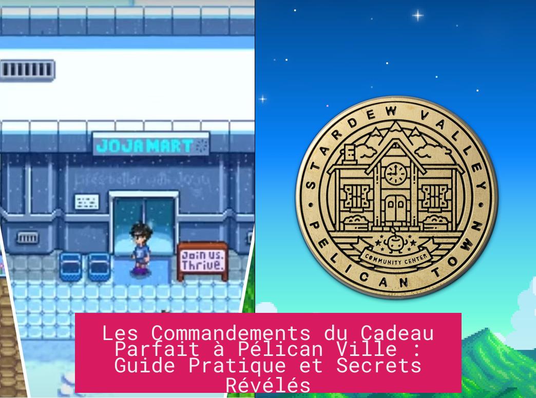 Les Commandements du Cadeau Parfait à Pélican Ville : Guide Pratique et Secrets Révélés