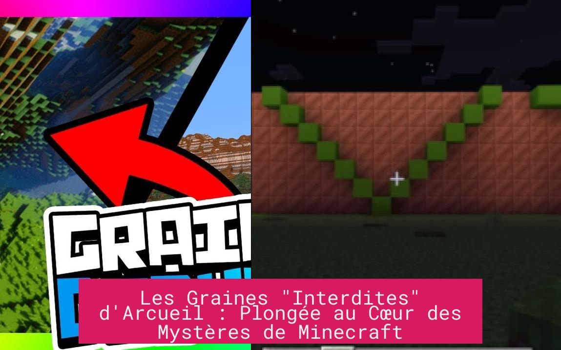 Les Graines "Interdites" d'Arcueil : Plongée au Cœur des Mystères de Minecraft