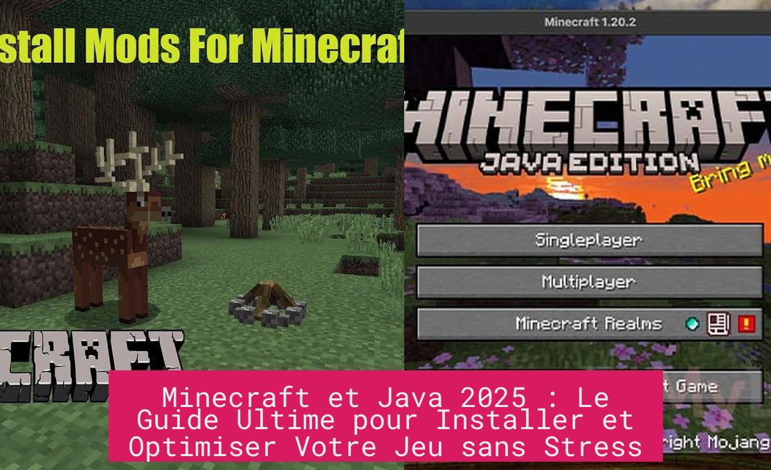 Minecraft et Java 2025 : Le Guide Ultime pour Installer et Optimiser Votre Jeu sans Stress