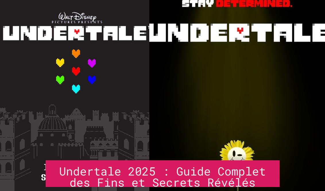 Undertale 2025 : Guide Complet des Fins et Secrets Révélés